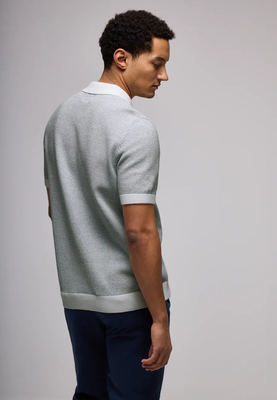 Polo structuré Two-Tone