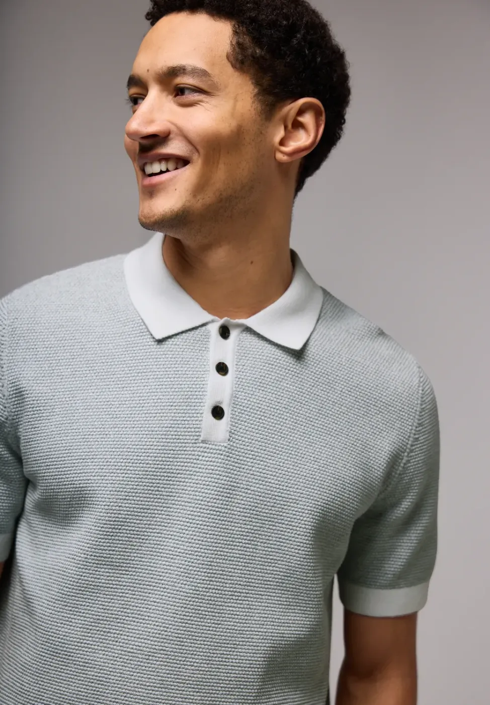 Polo structuré Two-Tone