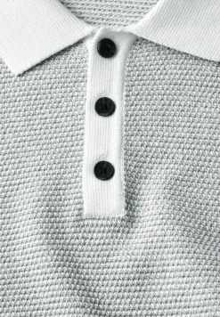 Polo structuré Two-Tone