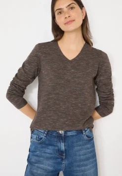 Pull à col en V