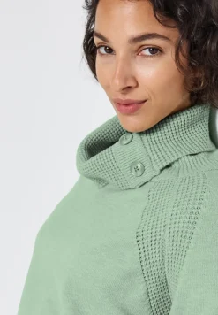 Pull à col montant