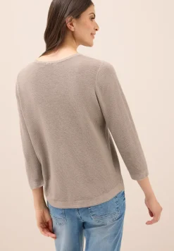 Pull à col rond en maille