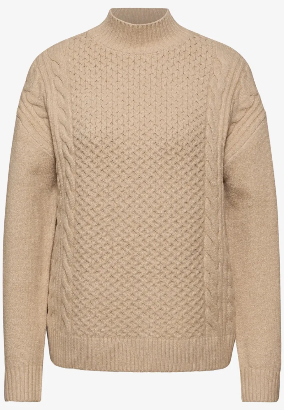 Pull à motif tricoté