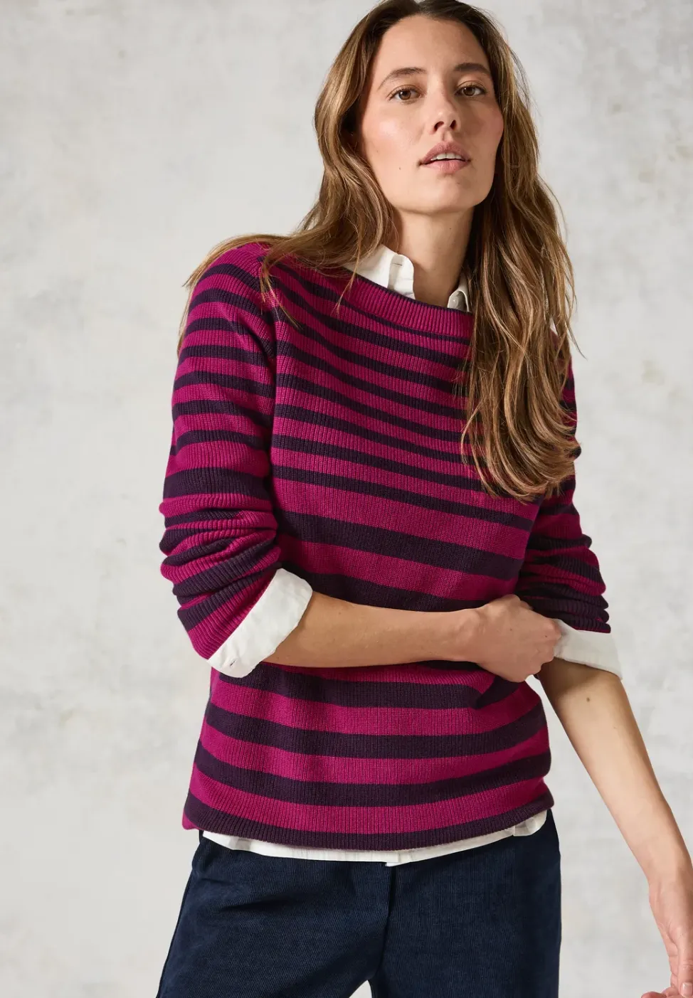 Pull à rayures