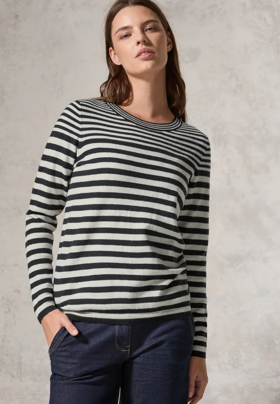 Pull à rayures