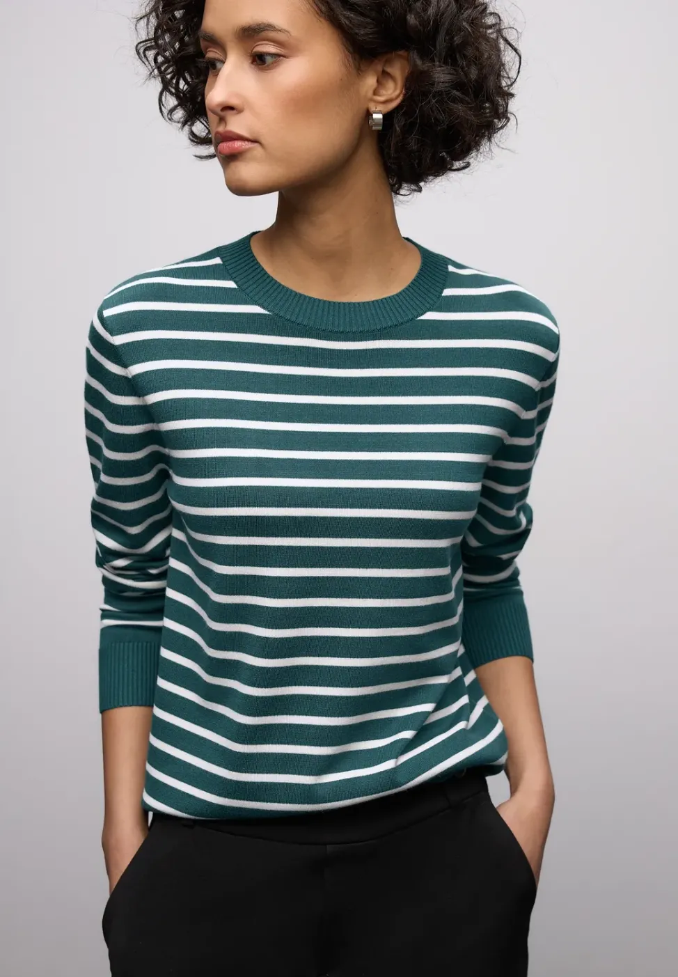 Pull à rayures