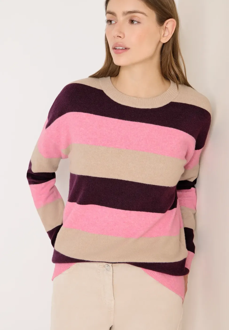Pull à rayures