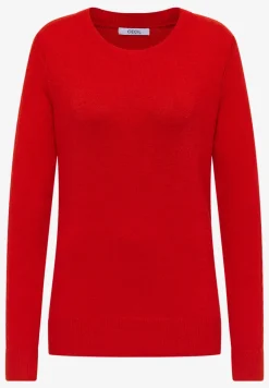 Pull avec détail en tricot