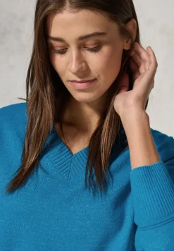 Pull court en maille fine