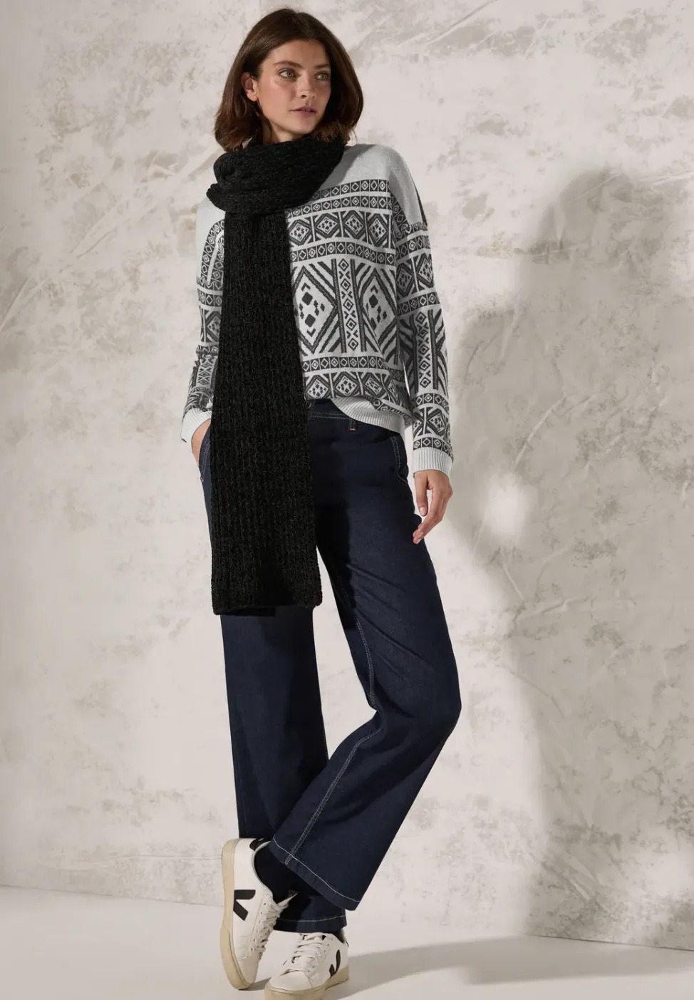 Pull en jacquard