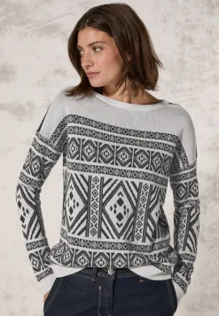 Pull en jacquard