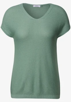 Pull structuré sans manches