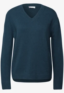 Pull à col en V