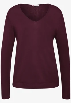 Pull à col en V