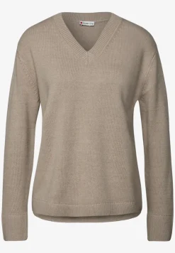 Pull à col en V