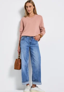 Pull à col en V