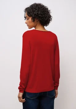 Pull à col en V