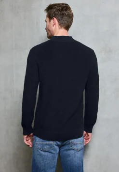 Pull à col montant