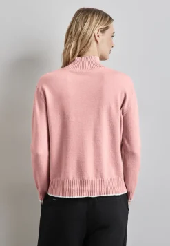 Pull à col montant