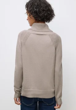 Pull à col montant