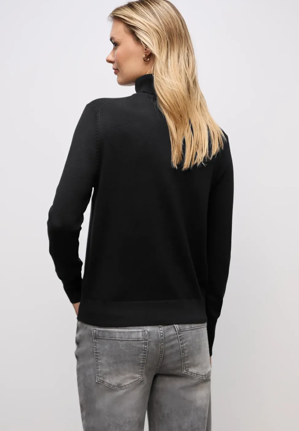 Pull à col roulé