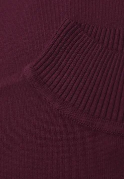 Pull à col tourbillon