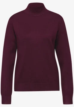 Pull à col tourbillon