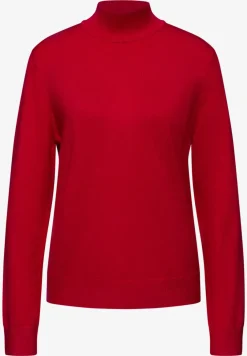 Pull à col tourbillon