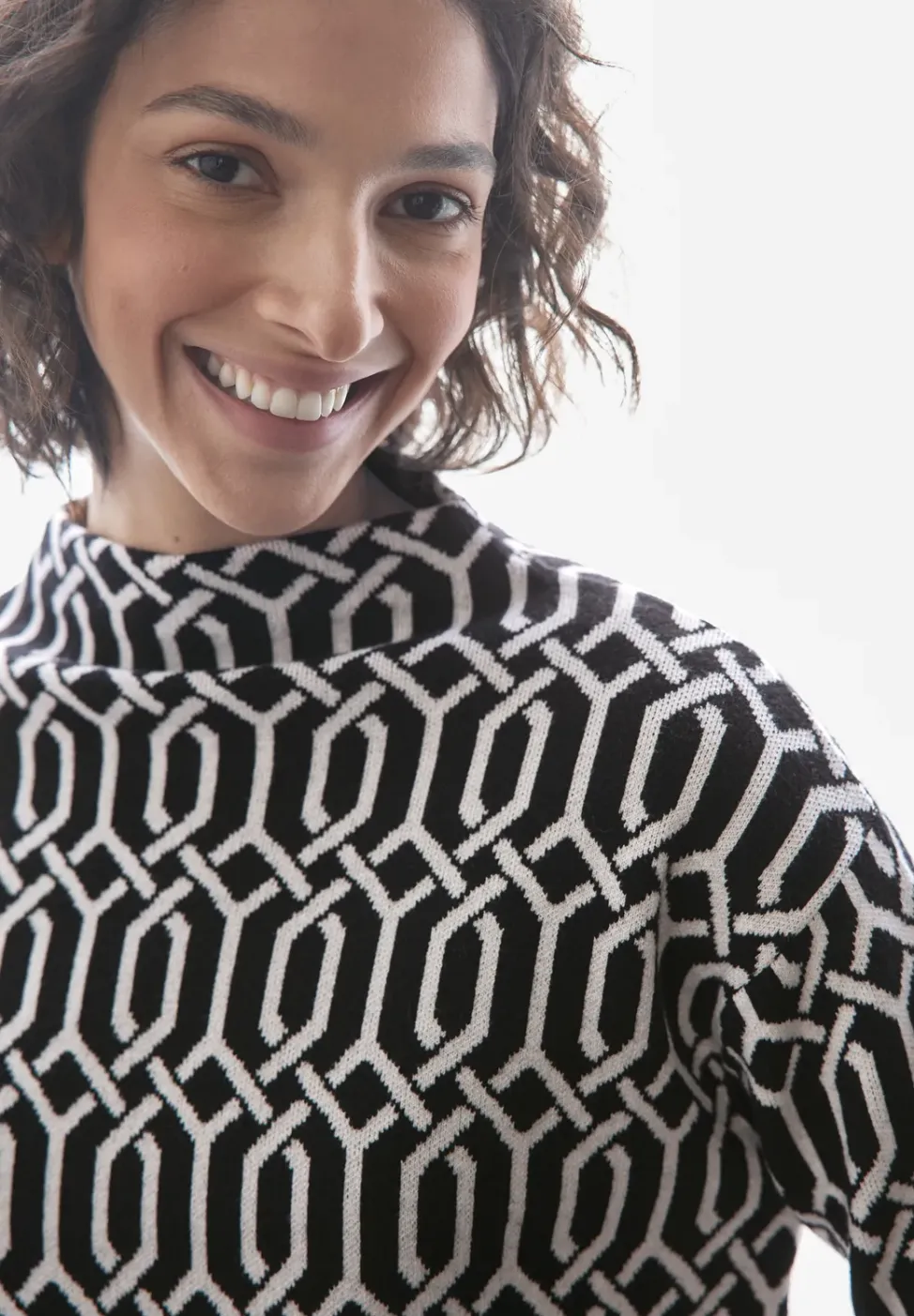Pull en jacquard