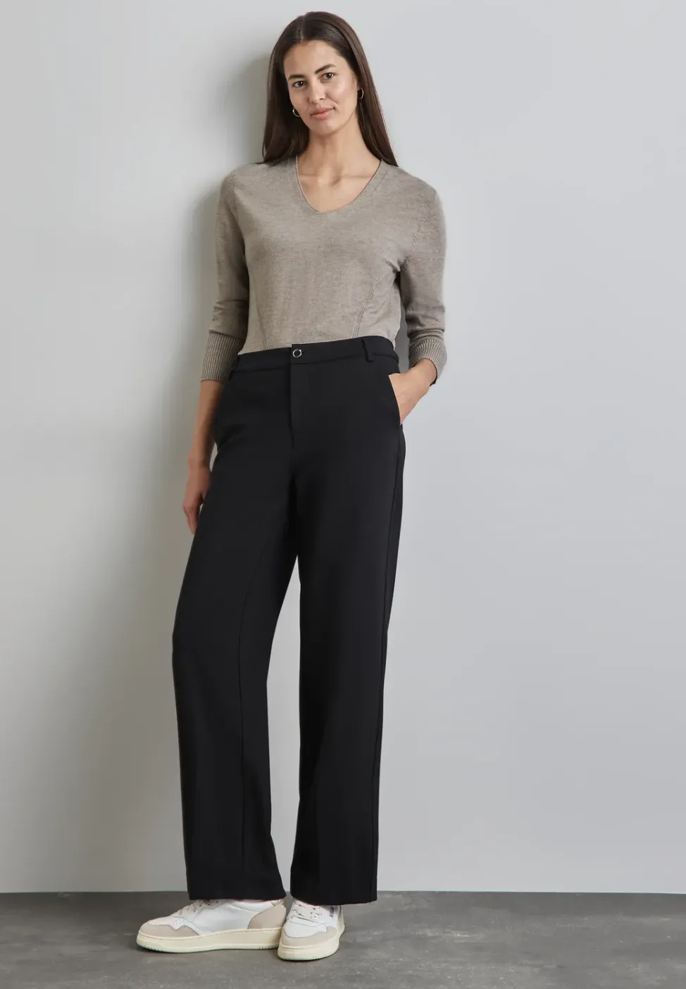 Pull en maille avec détails