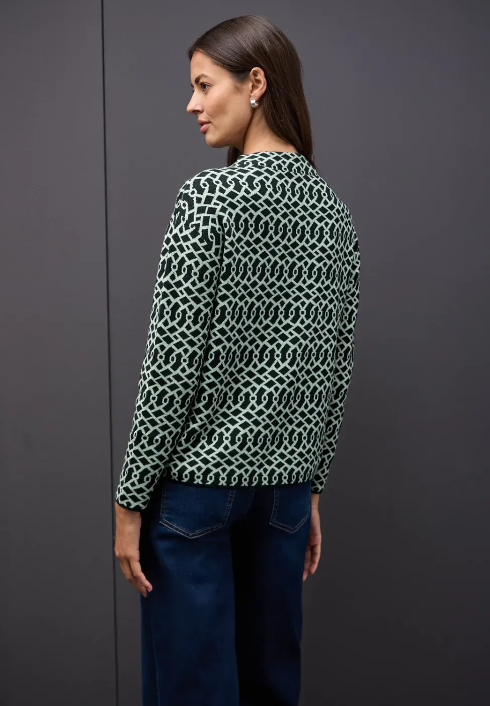 Pull jacquard cosy
