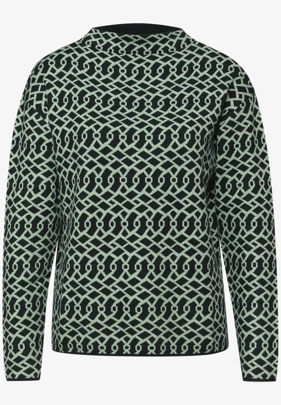 Pull jacquard cosy