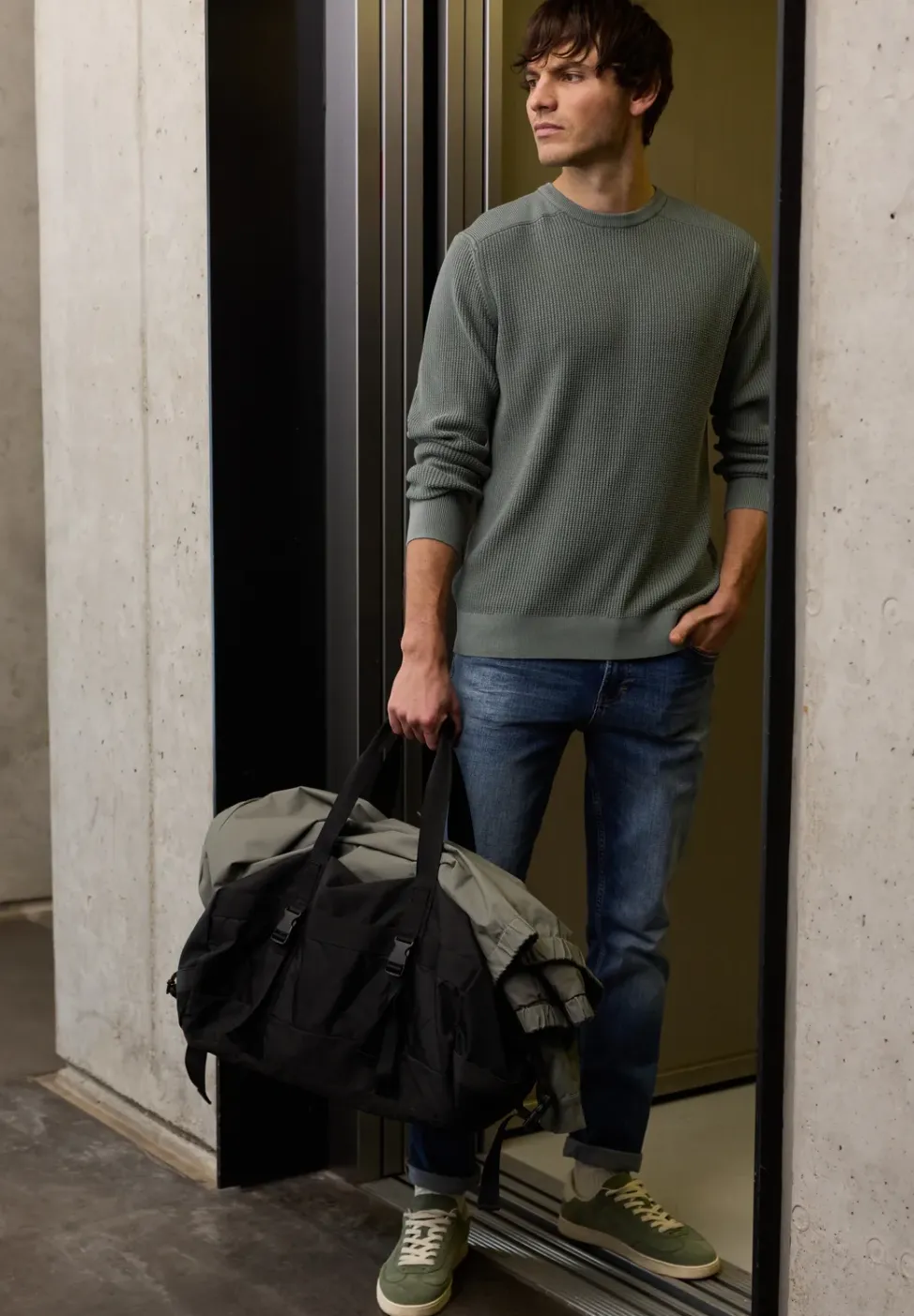 Pull à look délavé