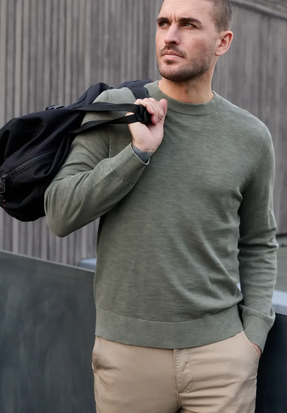 Pull à look délavé