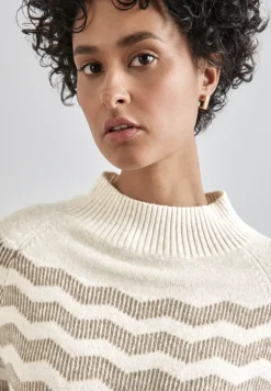 Pull à look mélangé