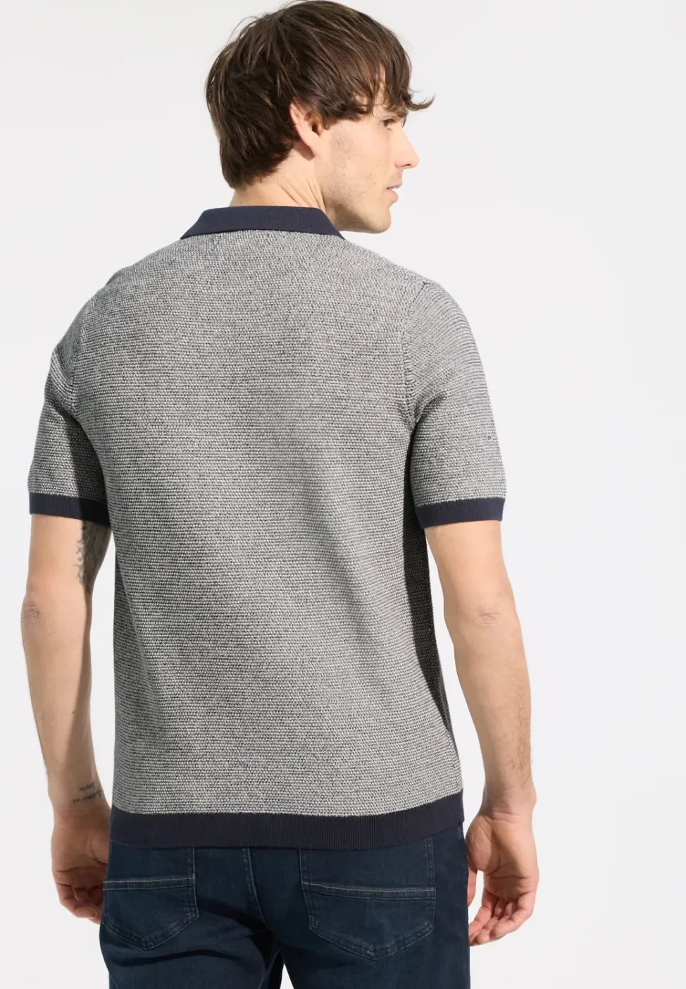 Pull à manches courtes
