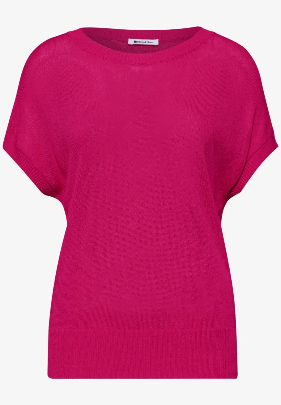 Pull manches courtes col bateau