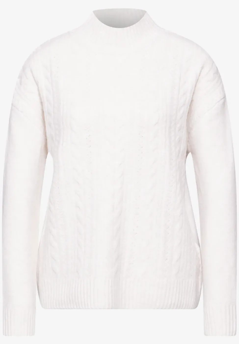 Pull à motif tricoté