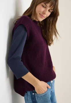 Pull-over avec détails en tricot