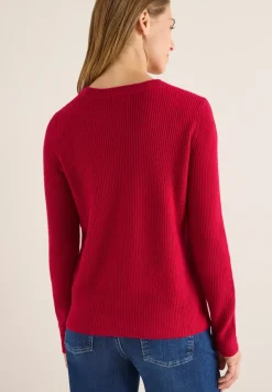 Pull-over avec détails structurés