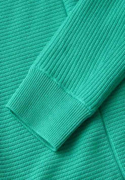 Pullover Dolman à structure mixte