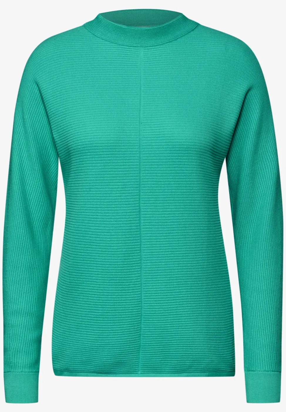 Pullover Dolman à structure mixte