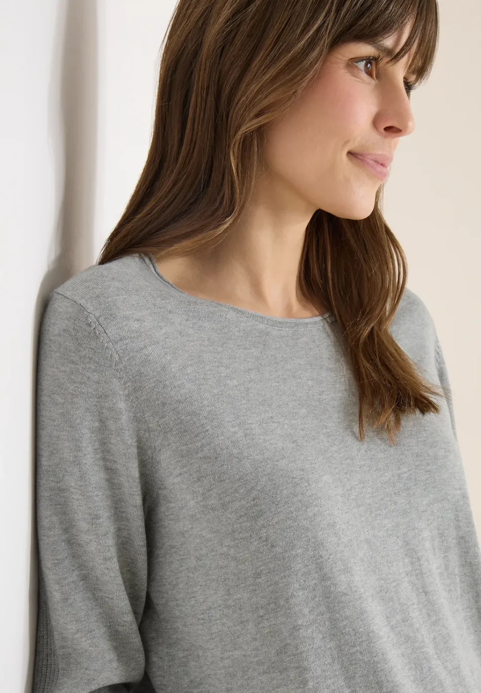 Pull-over en couleur unie