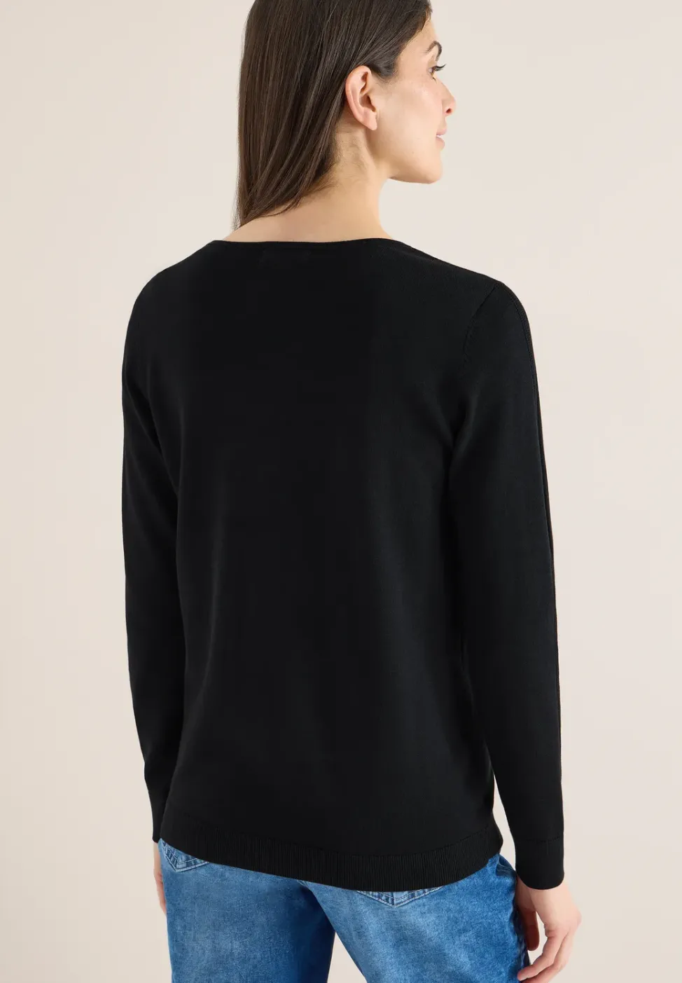 Pull-over en couleur unie