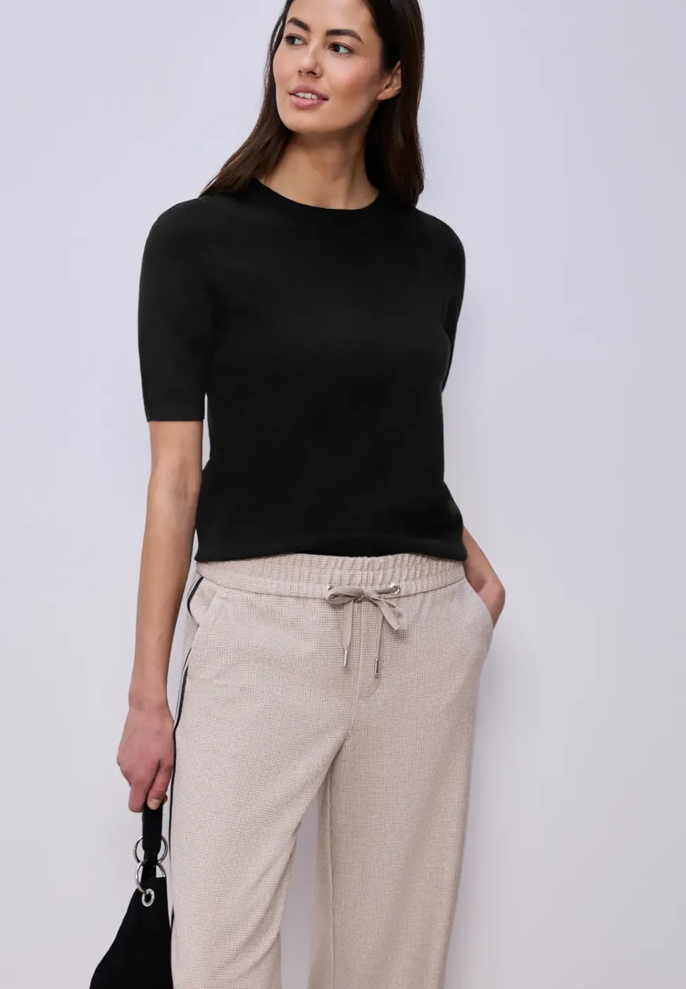 Pull-over en couleur unie