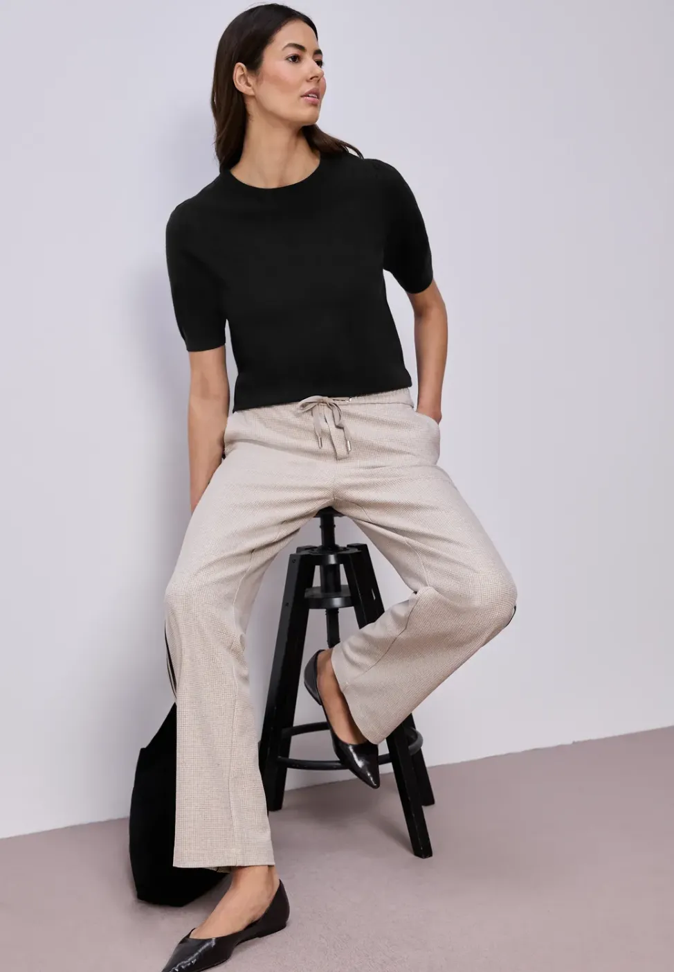 Pull-over en couleur unie