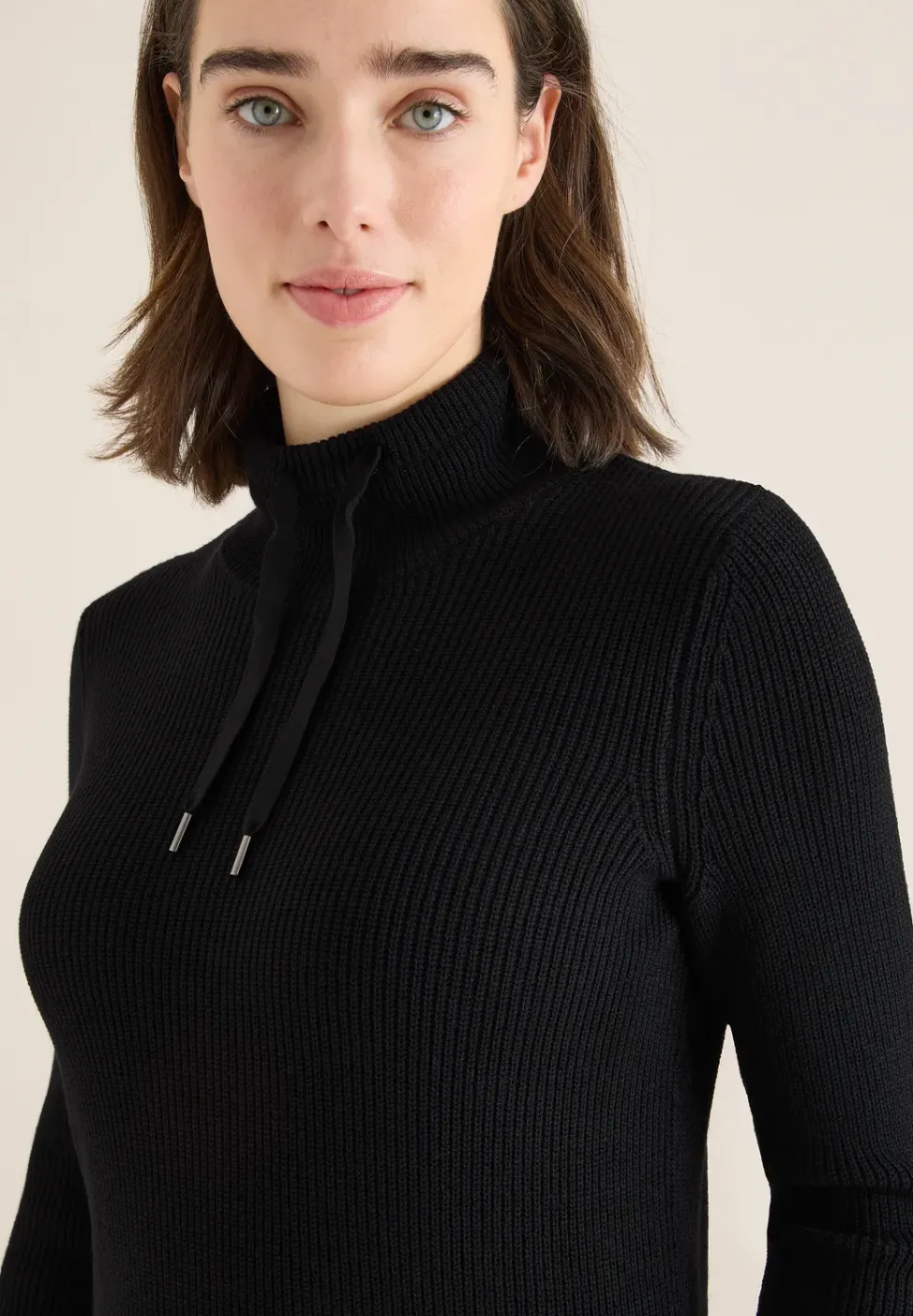 Pull-over en couleur unie