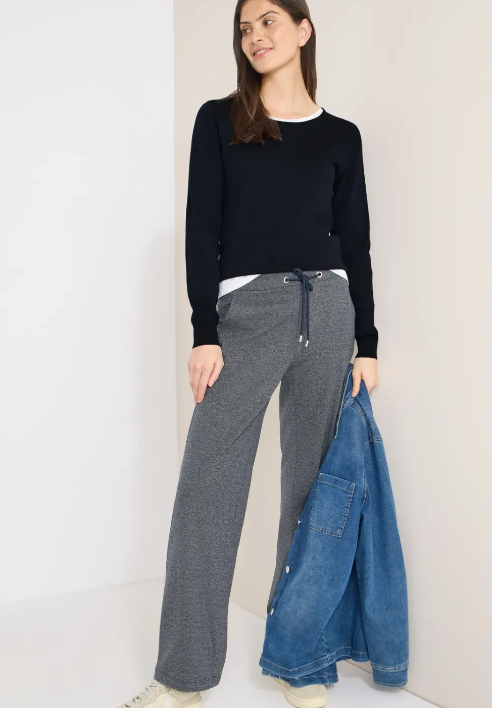 Pull-over en couleur unie