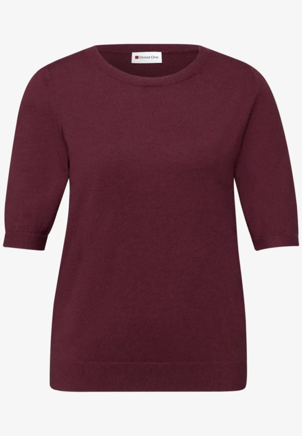 Pull-over en couleur unie