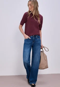 Pull-over en couleur unie